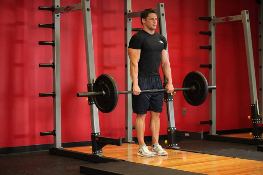 Barbell Shrug