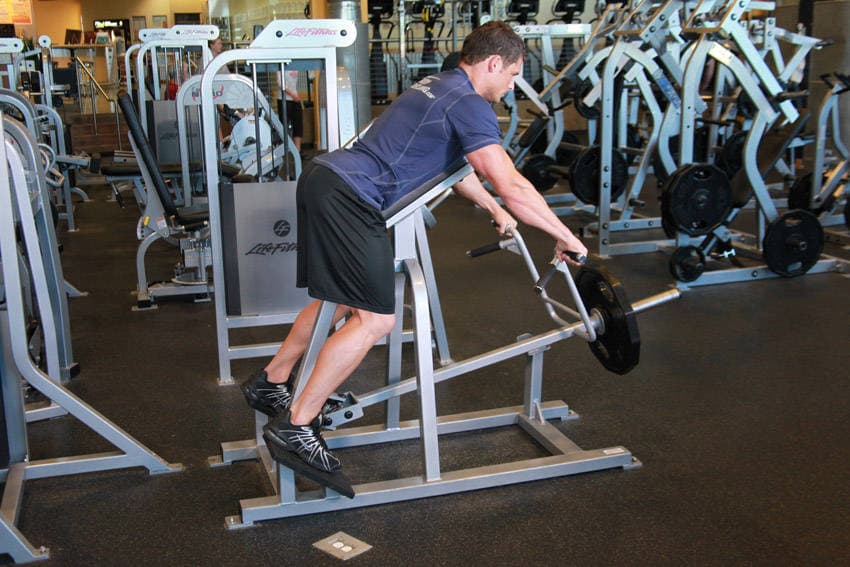 Lying T-Bar Row