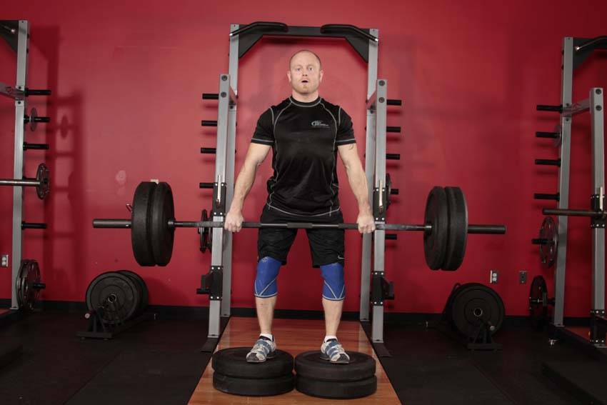 Romanian Deadlift from Deficit